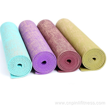 Natural Jute Cotton Large Yoga Mat